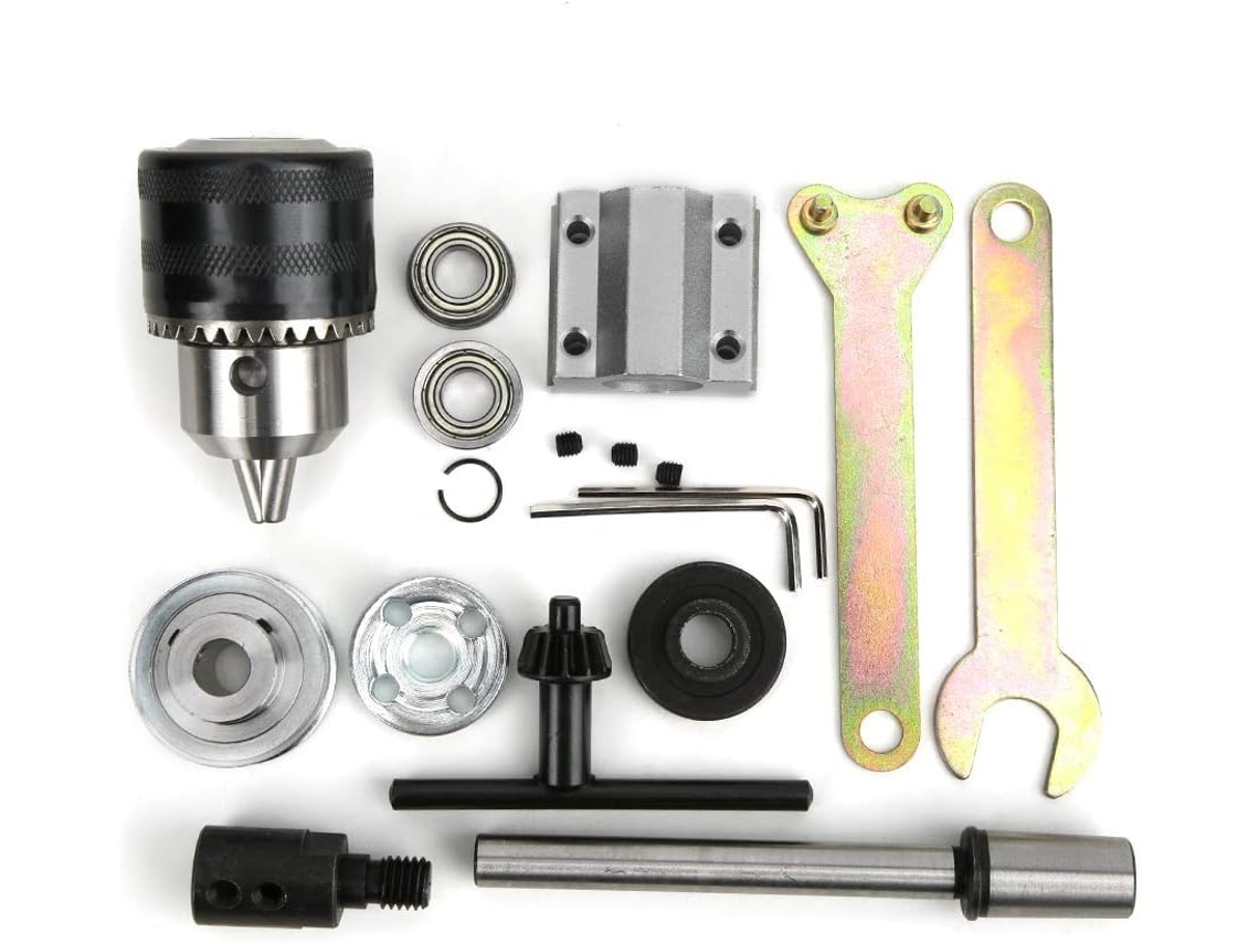 Mandril B16 Para Furadeira, Eixo De Sem Motor, Conjunto Furadeira B16.
