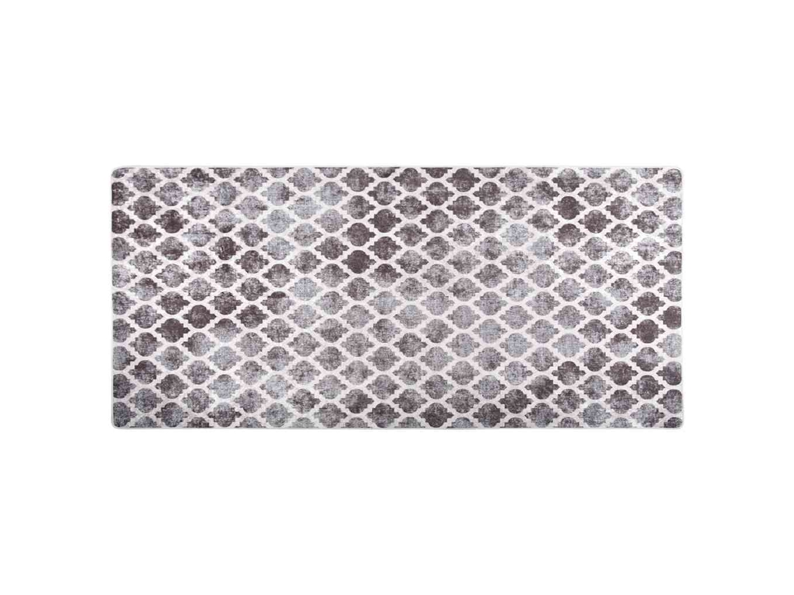 Rug, Rugs Vidaxl Cinzeto Veludo (80 X 300 Cm)