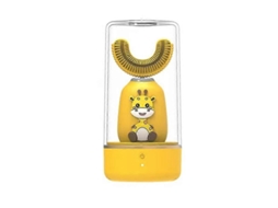 Escova de Dentes Elétrica Infantil Evago, Ultrassônica Automática para Toda a Boca, Dente S Bebês em Formato U GOKOCO