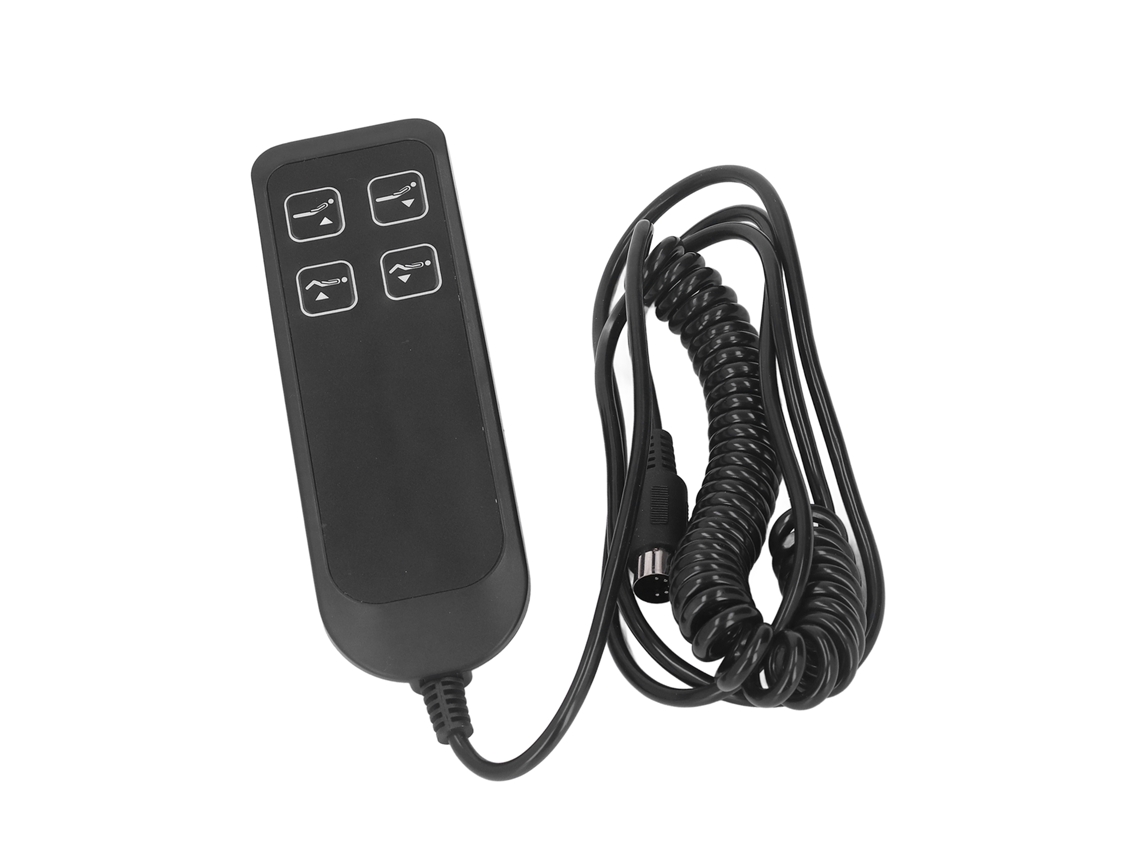 Laxiscreed Interruptor Reclinável Eléctrico Preto Para Escritório Em Casa, Fácil De Usar
