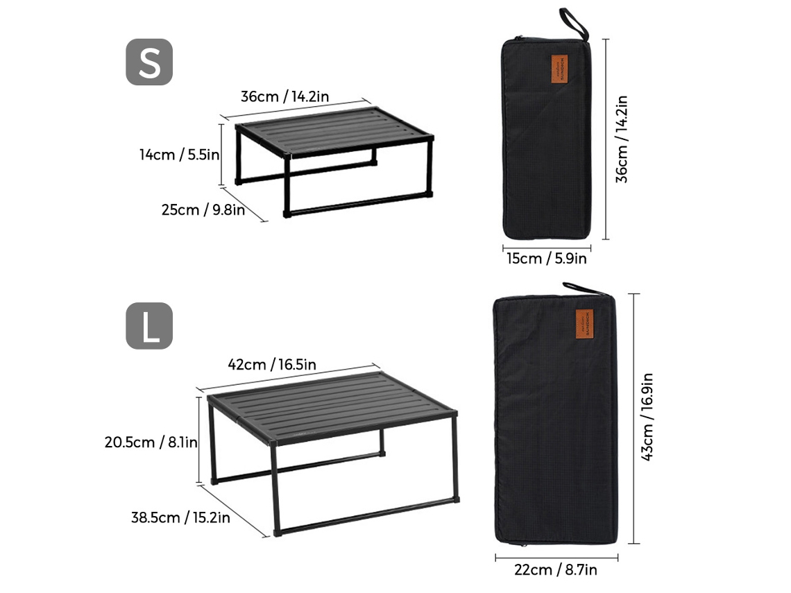 Mesa Plegable Ligera para Camping Y Picnic