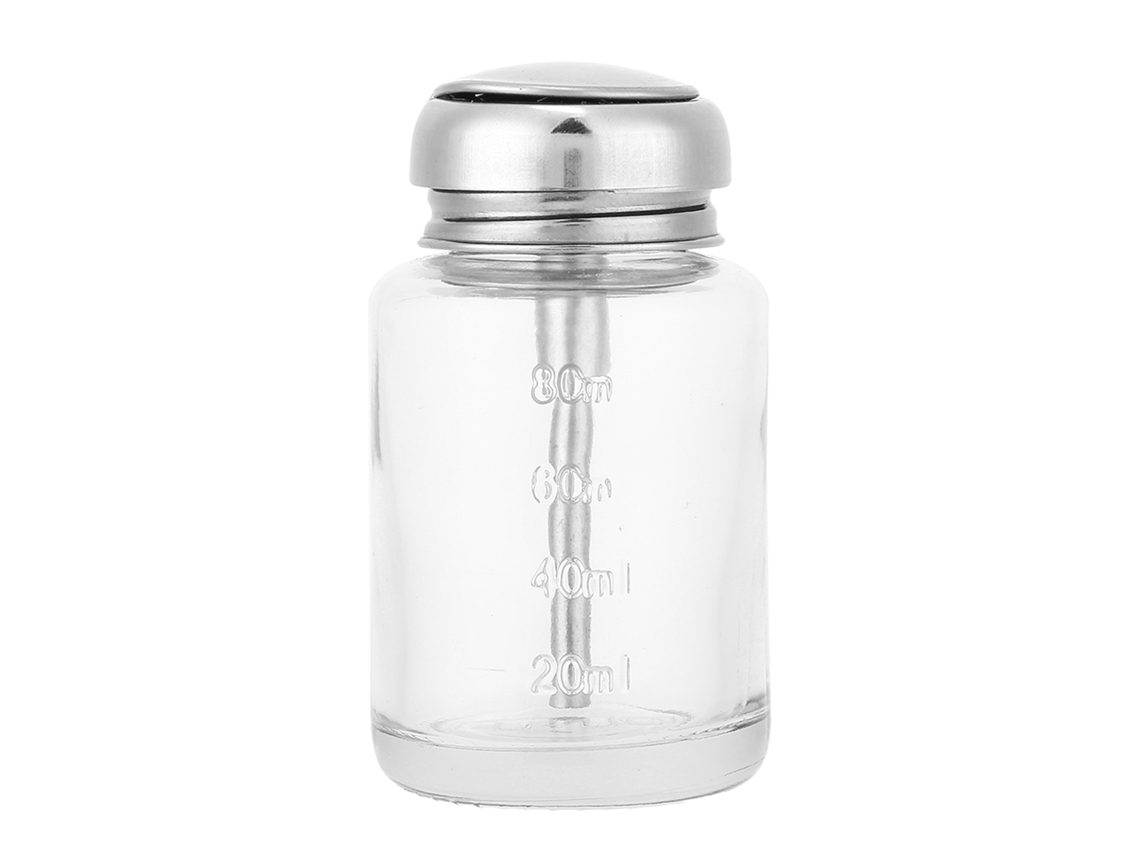 Dispensador De Removedor De Esmalte De Uñas Profesional Recipiente Vacío Para Manicura 80ml