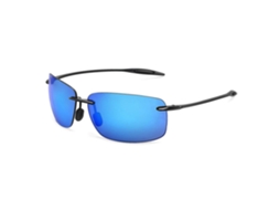 Óculos De Sol Esportivos Clássicos Sem Aro, Masculinos E Femininos, Para Dirigir, Golfe, Retangular, Ultraleve, Com Armação Uv400 De Solblue