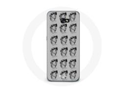 Capa para Samsung galaxy A5 2017 Statue Fundo cinzento