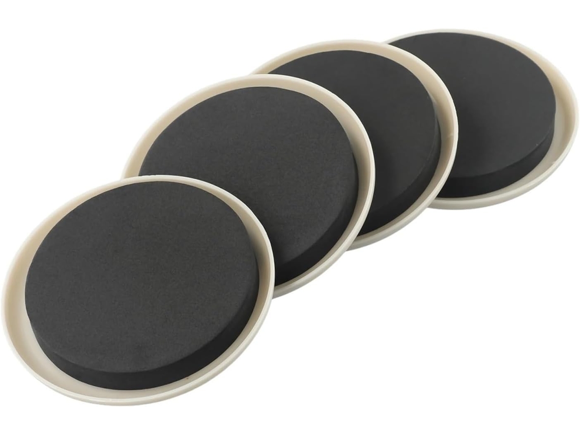 Conjunto De 12 Deslizadores Para Móveis, Resistentes E Ideais Para Carpetes, Camas, Sofás, Estantes, Armários E