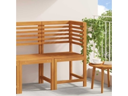 Vidaxl Cadeira De Jardim Castanho 50 X 50 X 91cm