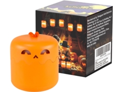 Lâmpada Led Em Formato De Luz Noturna, Lanterna Laranja