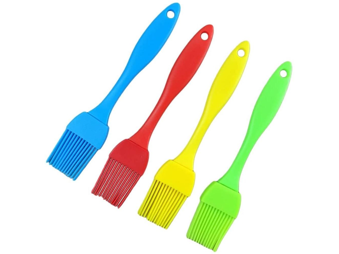 Peças De Pincel De Silicone Para Confeitaria, Pincel Para Untar, Pincel Para Churrasco