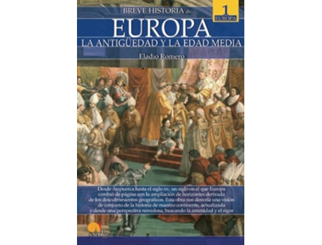 Livro Breve Historia De Europa Tomo I de Eladio Romero (Português)