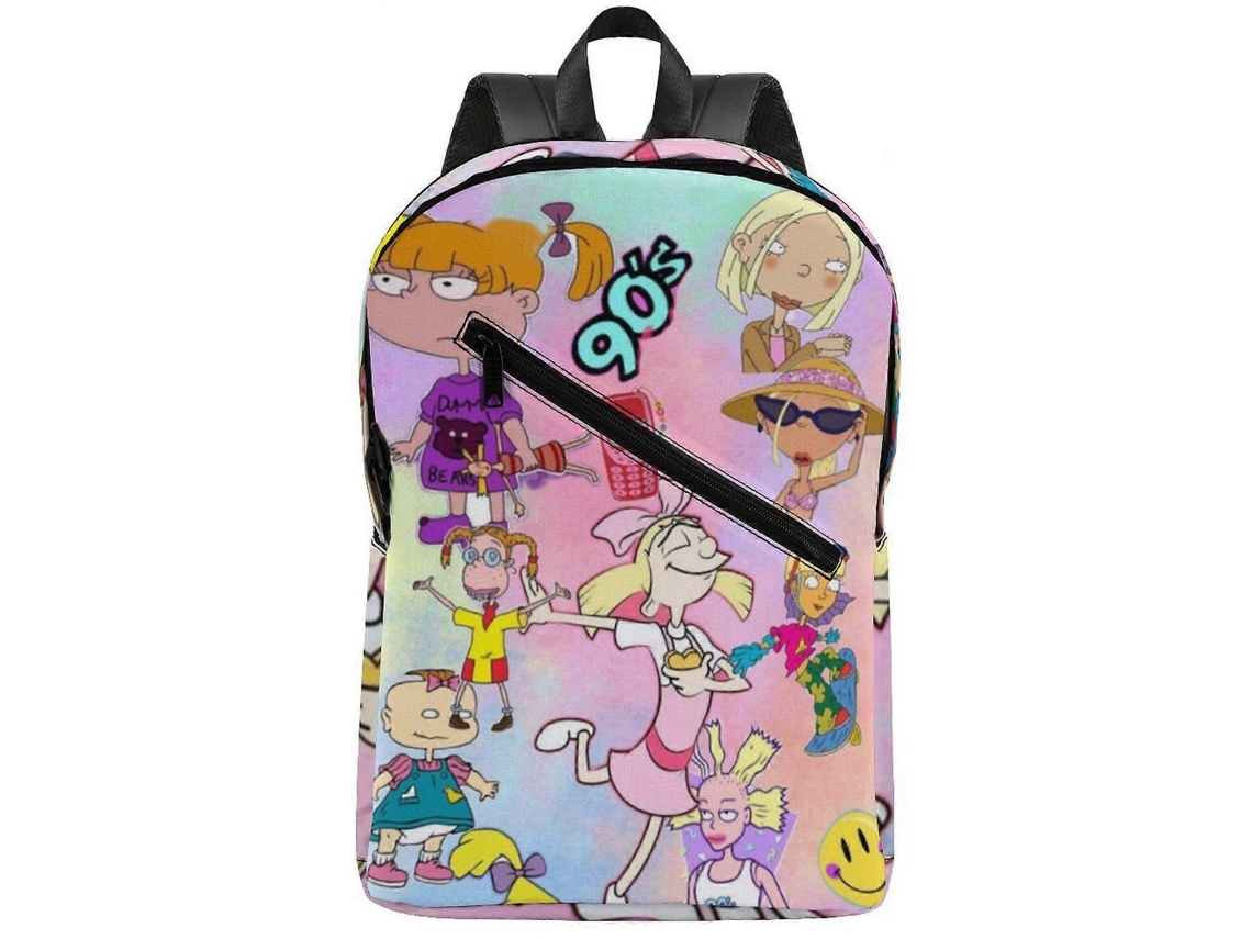 Mochila Escolar Durável Rugrats A11856 Com Acolchoamento Macio, Compartimento Protetor Para Laptop E Alças Ajustáveis ​​m11856 Aquaforge