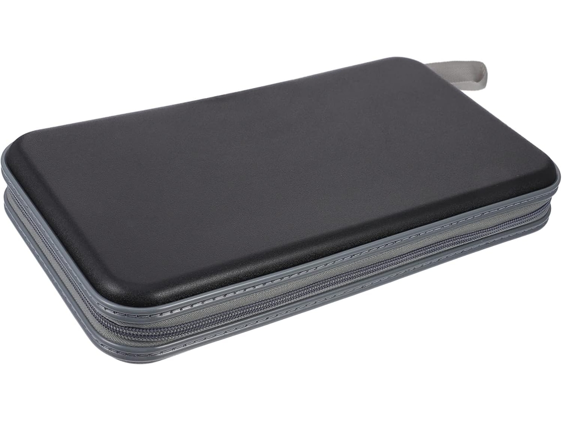 Estojo Para Cds, Bolsa Portátil Para Dvds, Organizador Durável E Leve Para Casa E Armazenamento, Zíp Gokoco