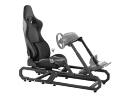 Conjunto De Suporte, Estrutura E Cockpit Para Simulador De Corrida Compatível Com Logitech, Fanatec E Thrustmaster Tekmaquinas.