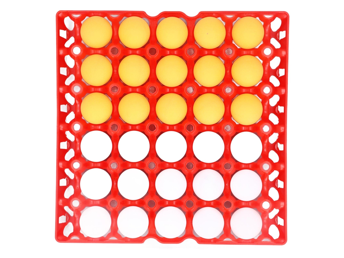 Ats juego de Mesa de Pelota Saltarina Interactivo Divertido para Aliviar El Estrés Juguete de Pelota Rebotante para Reuniones Familiares Tablero Rojo