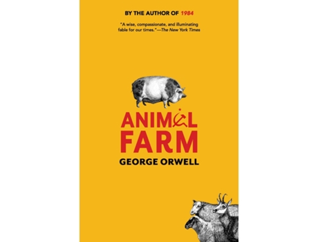 Livro Animal Farm de Orwell e George (Inglês)