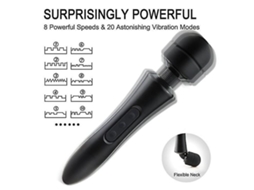 Massageador Sem Fio - Carregamento Usb - Perfeito Para Recuperação Muscular Pessoal Após Esportes - Massageador Elétrico, Preto