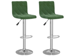 Bar Stool, Bar Stools Vidaxl Verde Veludo (n/a)