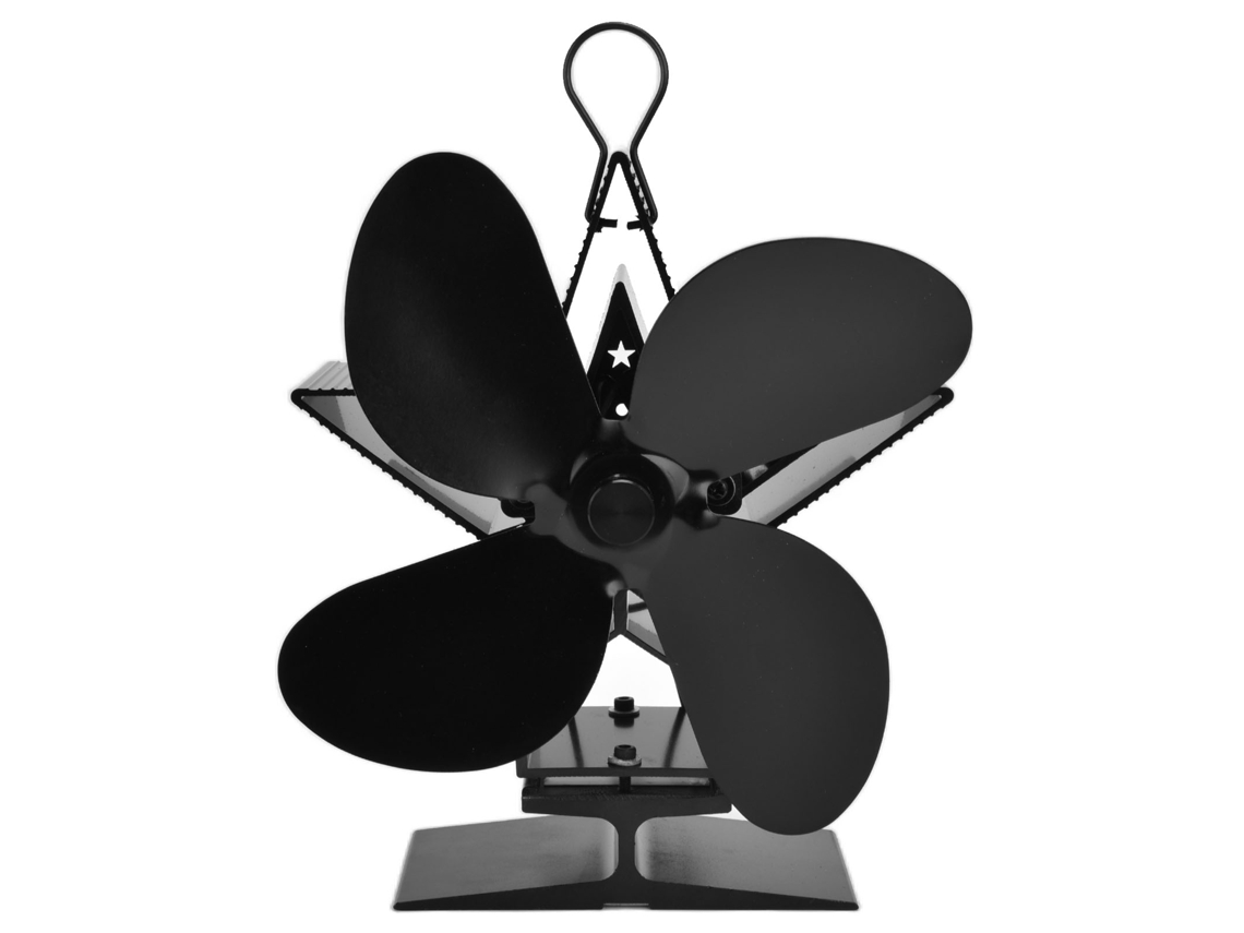 Ventilador Para Lareira (não Necessita De Energia, Para Circulação De Aquecimento Interno)