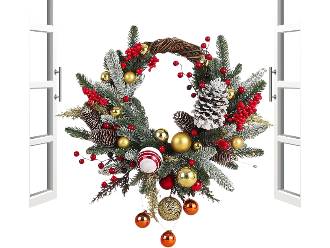 Guirlandas De Natal Para Decoração De Porta De Entrada |