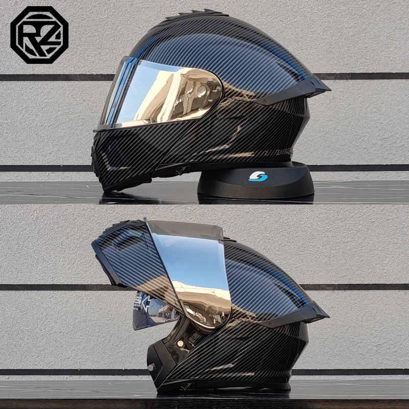 (l) Capacete Modular De Motocicleta Com Abertura Superior E Viseiras Duplas, Certificado Pelo Dot.