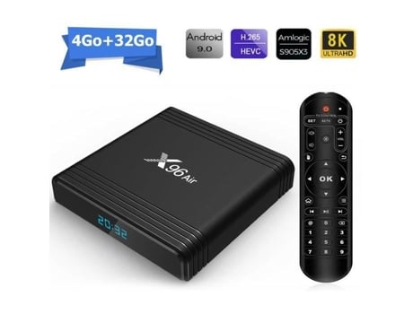 X96air 4gb32gb Android 9.0 Smart Tv Box S905x3 Dual Wifi Media Player Egsii