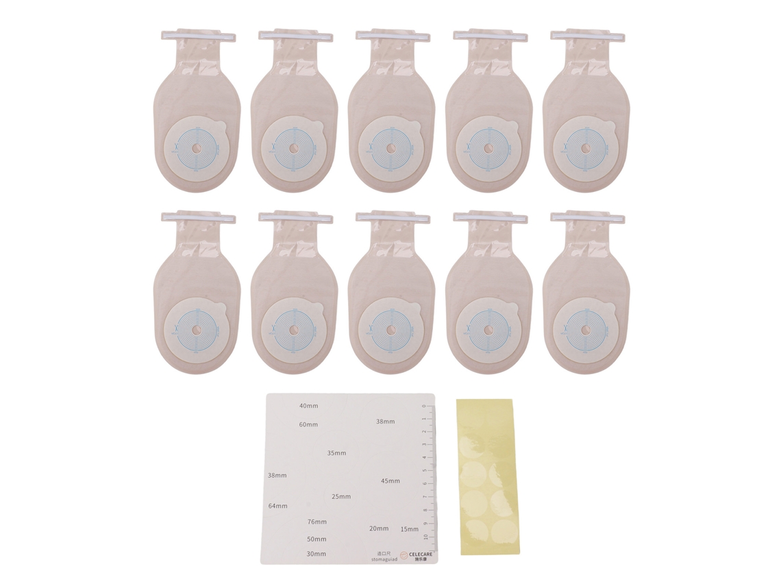 Sacos Drenáveis para Cuidado de Estoma Ostomia