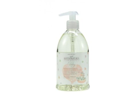 Maternatura Baby Shampoo Y Baño Suave Con Flores De Lino 500 ml