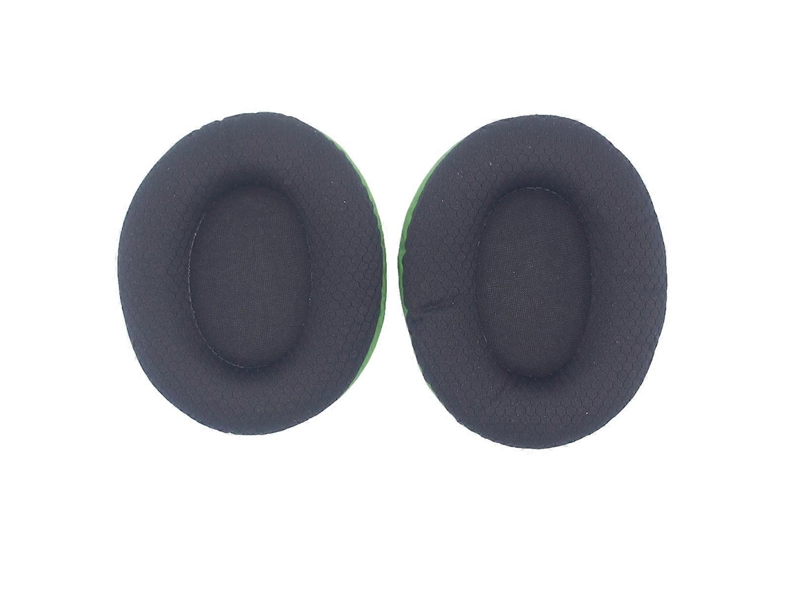 Lurelia Almofadas Auriculares Para Auscultadores Semi Fios Kingston Hyperx Cloud Stinger, Em Espuma De Mómoria E Tizado Tído Respiravel, Vermelho / Azul