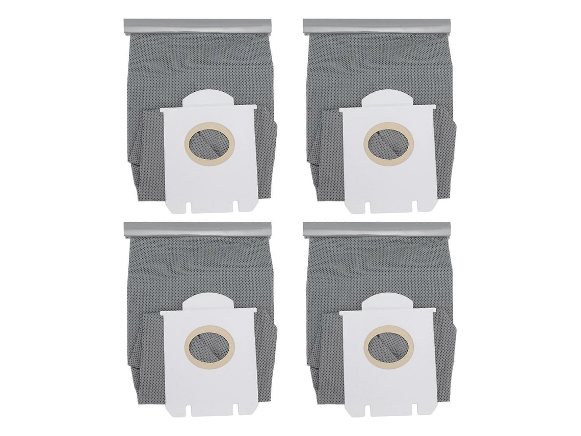 Pacote Com 4 Sacos De Reposição Para Aspirador Pó Em Tecido Não Philips Fc9071 Fc8134 Fc8613 Fc8614 Presentes Qualidade Tuotuo