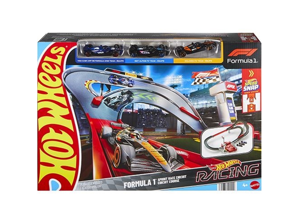 Pista HOT WHEELS Racing Formula 1 Circuito Sprint Race (Idade Mínima: 5 anos)