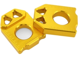 Guias de Ajuste da Corrente Traseira Tampa do Bloco Eixo Ajustador Cnc Motocicletas Blocos Tensionador