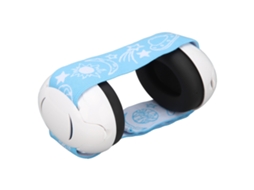 Primerox protetoras Auriculares para Bebê Redução de Ruído para Bebês e Crianças Até 18 Meses Azul