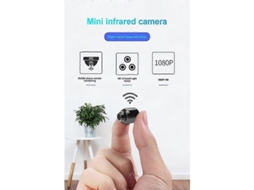 Mini Câmera Luxora 1080p Hd Sem Fio Ip com Visão Noturna, Câmera para Monitoramento Remoto e Câmeras Wi fi TAISHENGDA