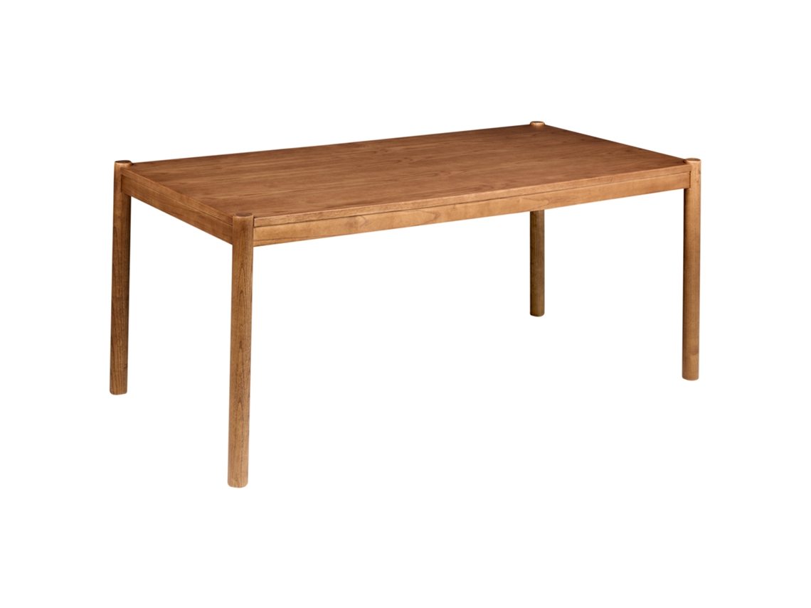 Mesa De Jantar Beliani Fondis De Mdf Carvalho Escuro 90x180x77