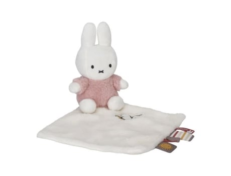 Doudou Plat Miffy Fluffy Rosa Bebé Mistó