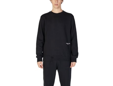 Sweatshirt De Homem Underclub Algodão Preto (xl)