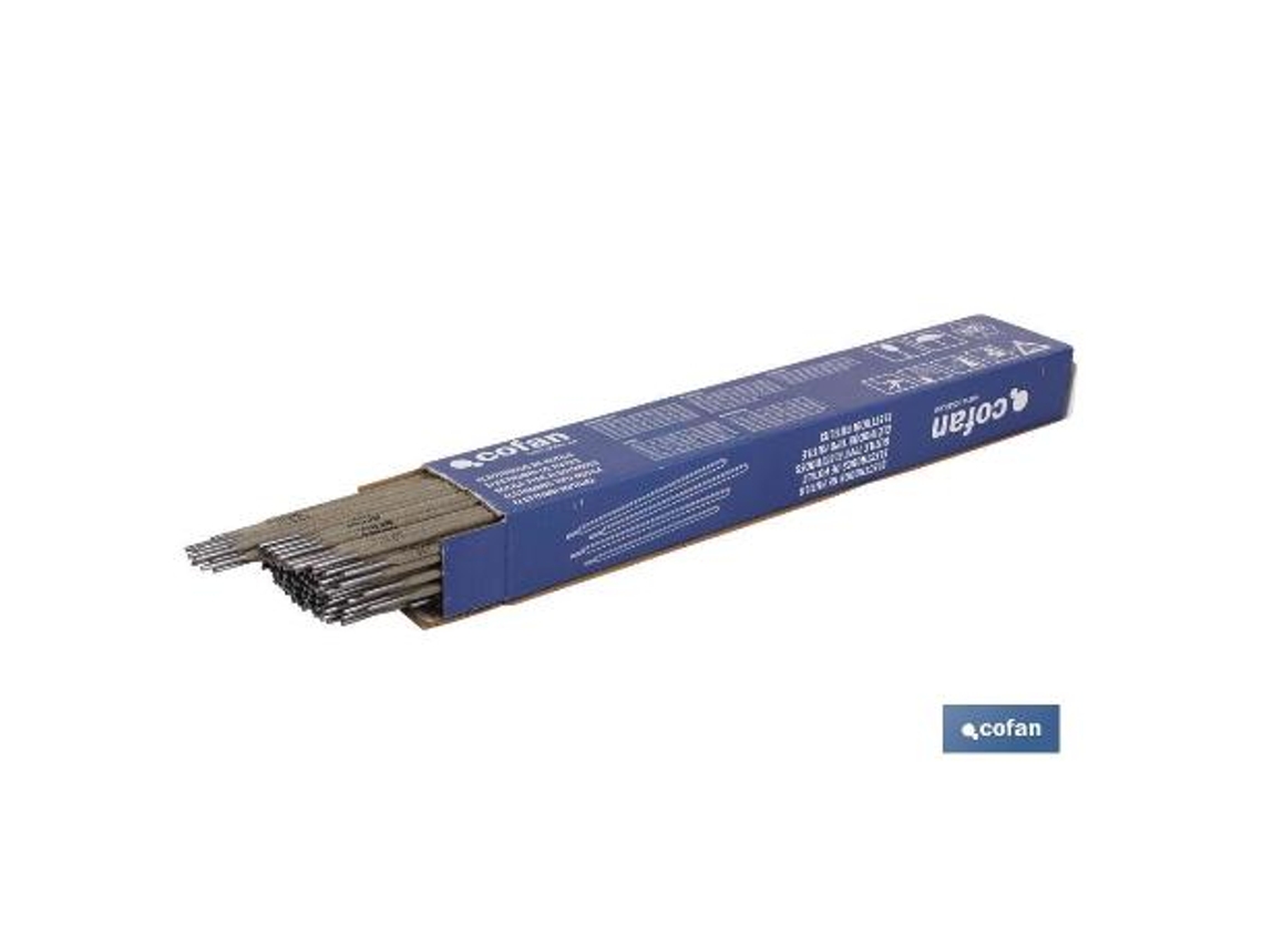 Electrodos de rutilo e-6013 ø2,5 mm 145 uds. venta unitaria