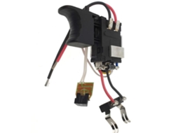 Interruptor - RYOBI - 5131041006 - Compatível com furadeiras - Elétrica - Plástico branco