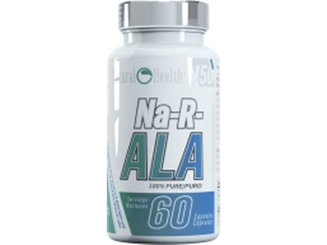 Suplemento Alimentar NATURAL HEALTH Na-R-Ala Sem Sabor (60 cápsulas)