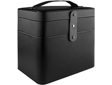 Mala de Maquilhagem ESTORE Big Preto (23x21x17 cm)