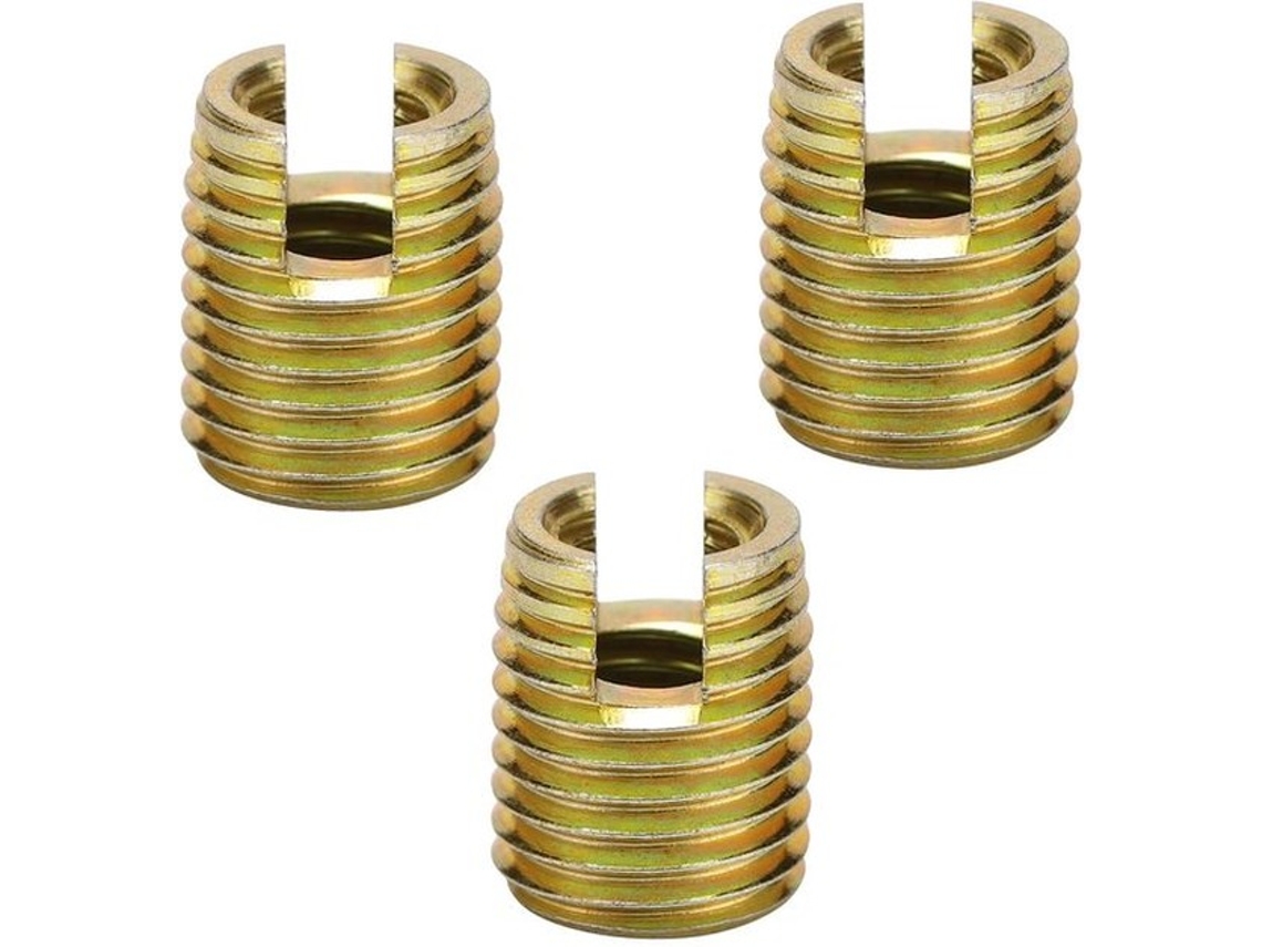 Aanbevolen Inzetstuk 20 Stuks - Koolstofstaal - Reparatieset - Binnenmaat M8 X 1,25 - Buitenkant M12 X 1,5 - Duurzaam Gebruik - Schroefbus