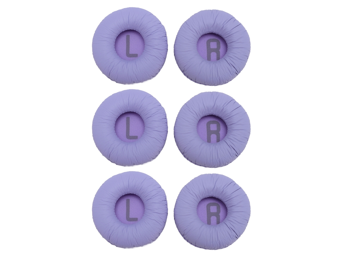6pcs Almofada Ouvido Headset Substituição Conforto Aumentado Isolamento Ruído Espuma Para Tune 600btnc 660nc Roxo
