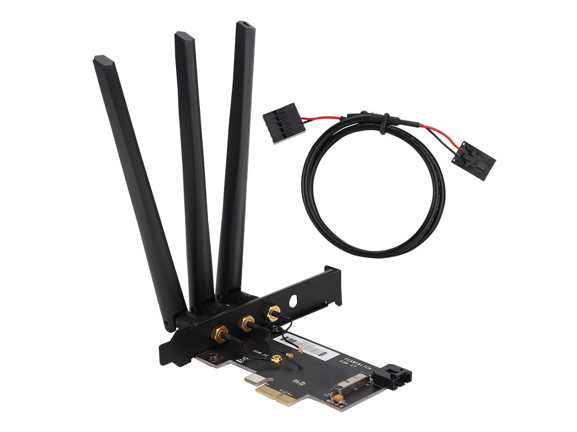 Placa De Rede Sem Fio Dual Band Pci-e Bcm943224/94360cs2/943602cs Para Windows, Macos E Linux