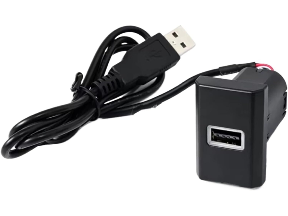 Conector De Interface Usb Aux Para Carro Transit 2017-2022, Adaptador De Interface Conector Áudio E Dados Usb, 12v 24v