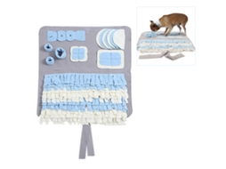 Primerox tapete de Treinamento de Olfato para Cães Tapete de Atividade Lavável 65x65cm