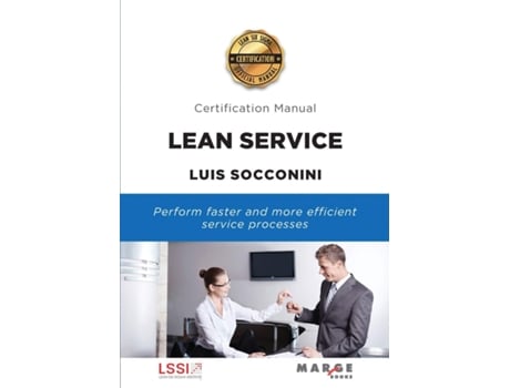 Livro Lean Service. Certification Manual de Luis Vicente Socconini Pérez Gómez (Inglês)