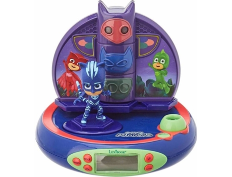Rádio Despertador  Pj Masks RP500PJM (Roxo - Digital - Função Snooze - Pilhas)