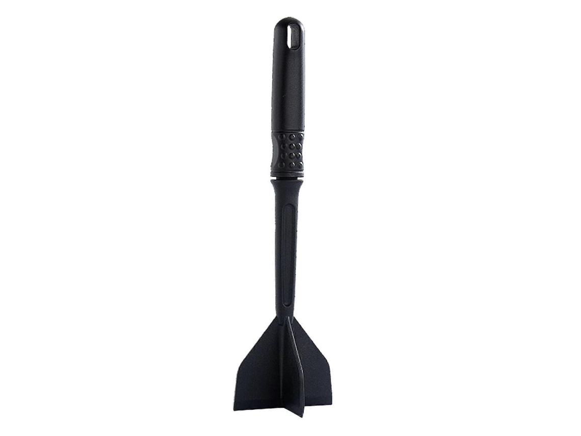 Moedor De Carne Manual Para Carne Moída Com Cabo Ergonômico E Revestimento Antiaderente De Quatro Lâminas, Preto, 29,5 X 8,1 Cm