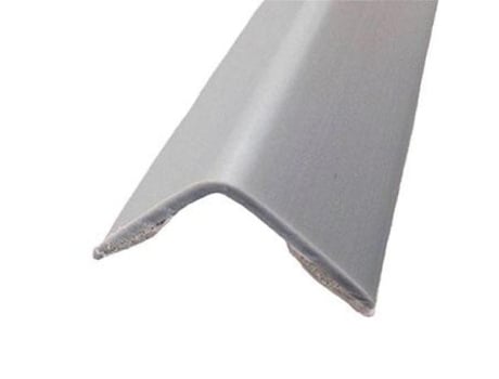 Esquinero adhesivo 28x28mm aluminio plata 2m tira 2mt