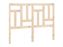 Bed Headboard, Bed Headboards Vidaxl Marrom Madeira De Pinho (145.5 X 100 Cm)