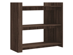 Console Table, Console Tables Vidaxl Marrom Madeira Processada (n/a)